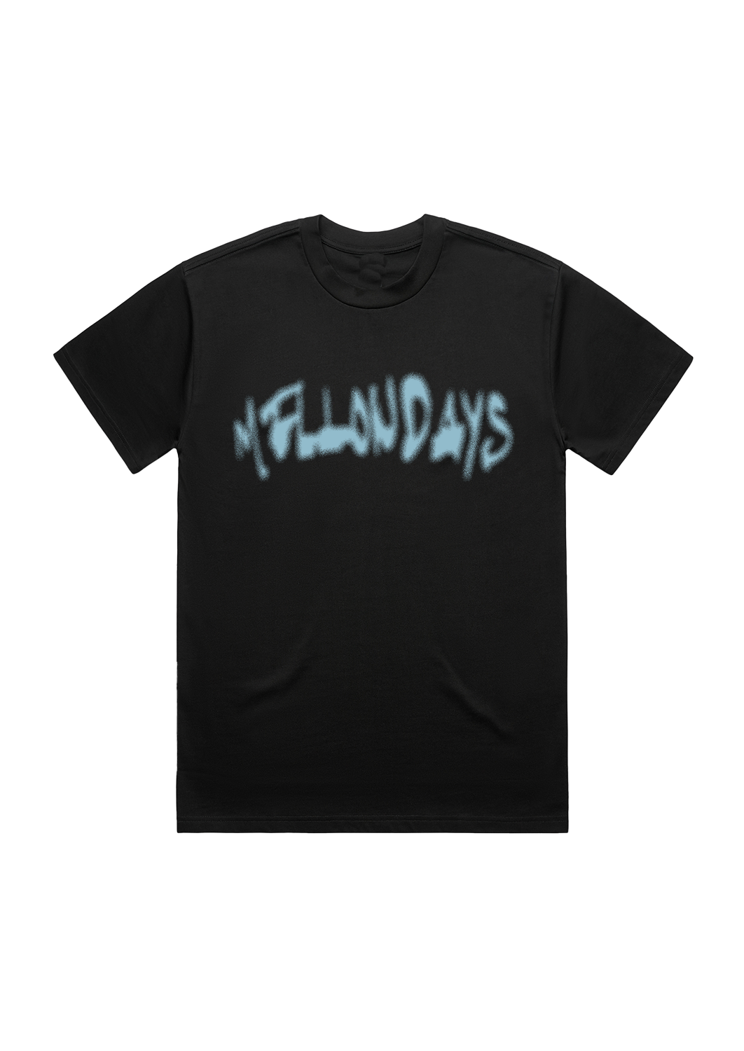 Blur Pop-Up Tee (Psychic Blue)