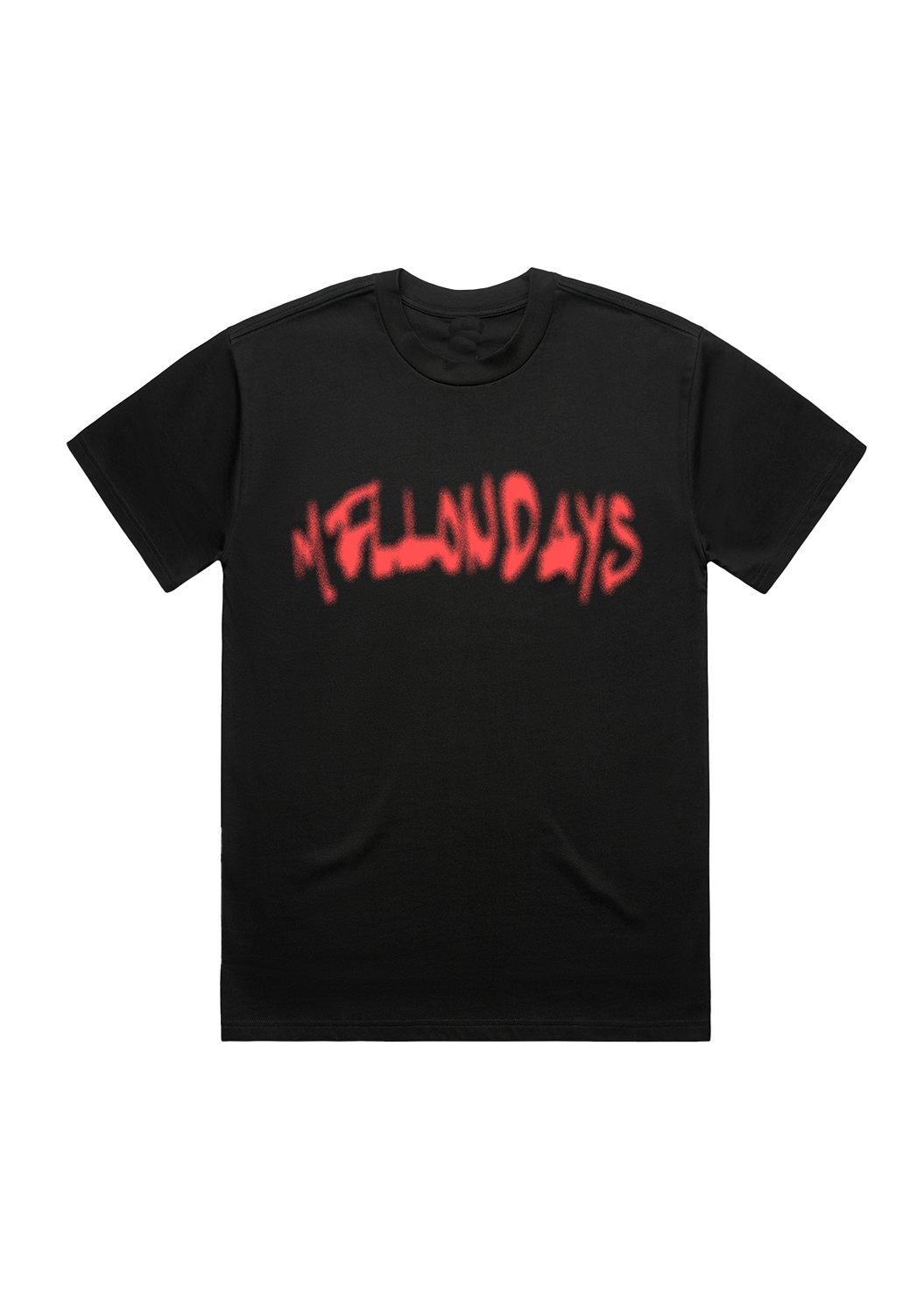Blur Pop-Up Tee (Infrared)