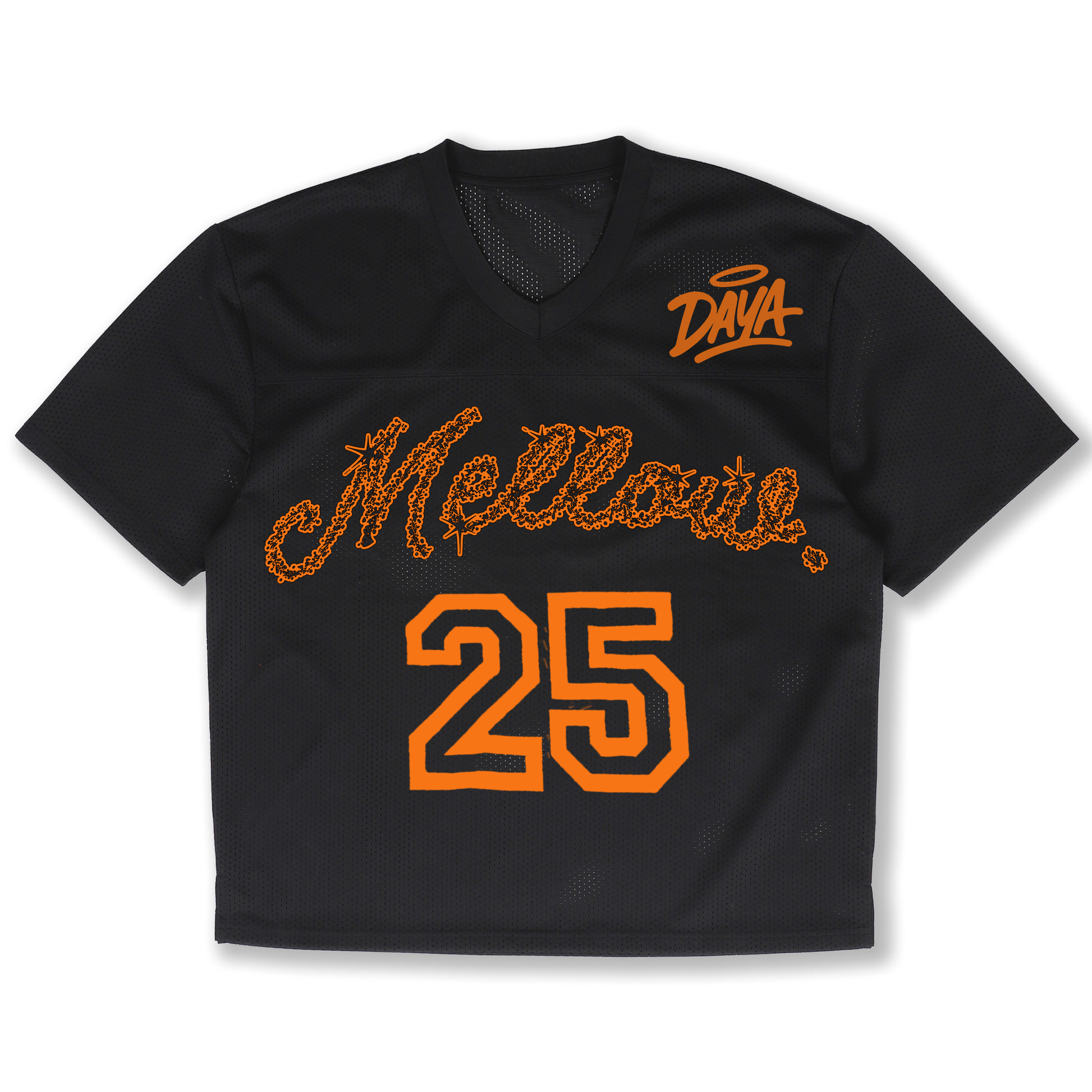 Daya x Mellow Varsity Jersey (Black)