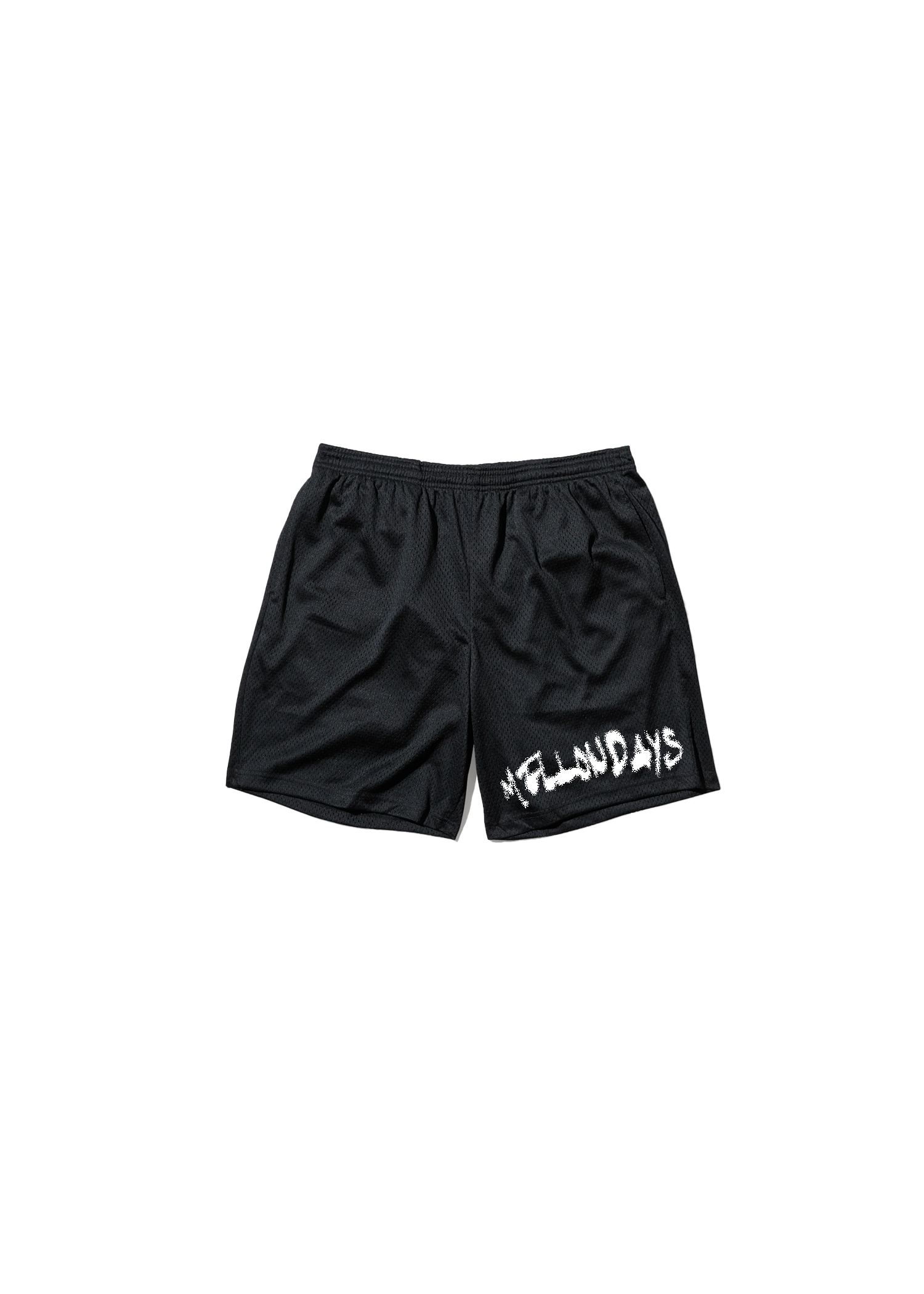 Logo Pop-Up Shorts (Black)