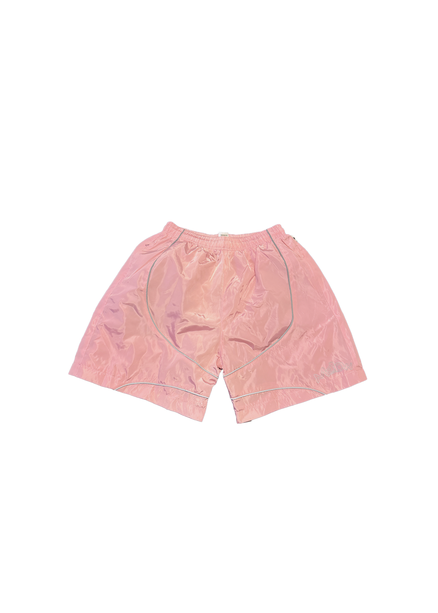 Mellow Poppin Windbreaker Shorts (Bubblegum)