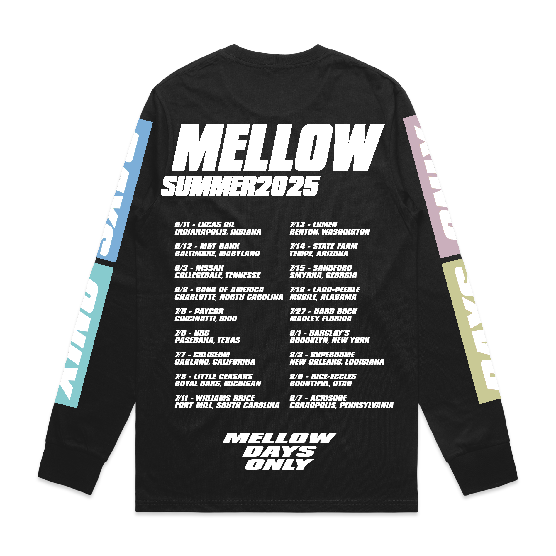 Mellow Tour LS Tee (Black)