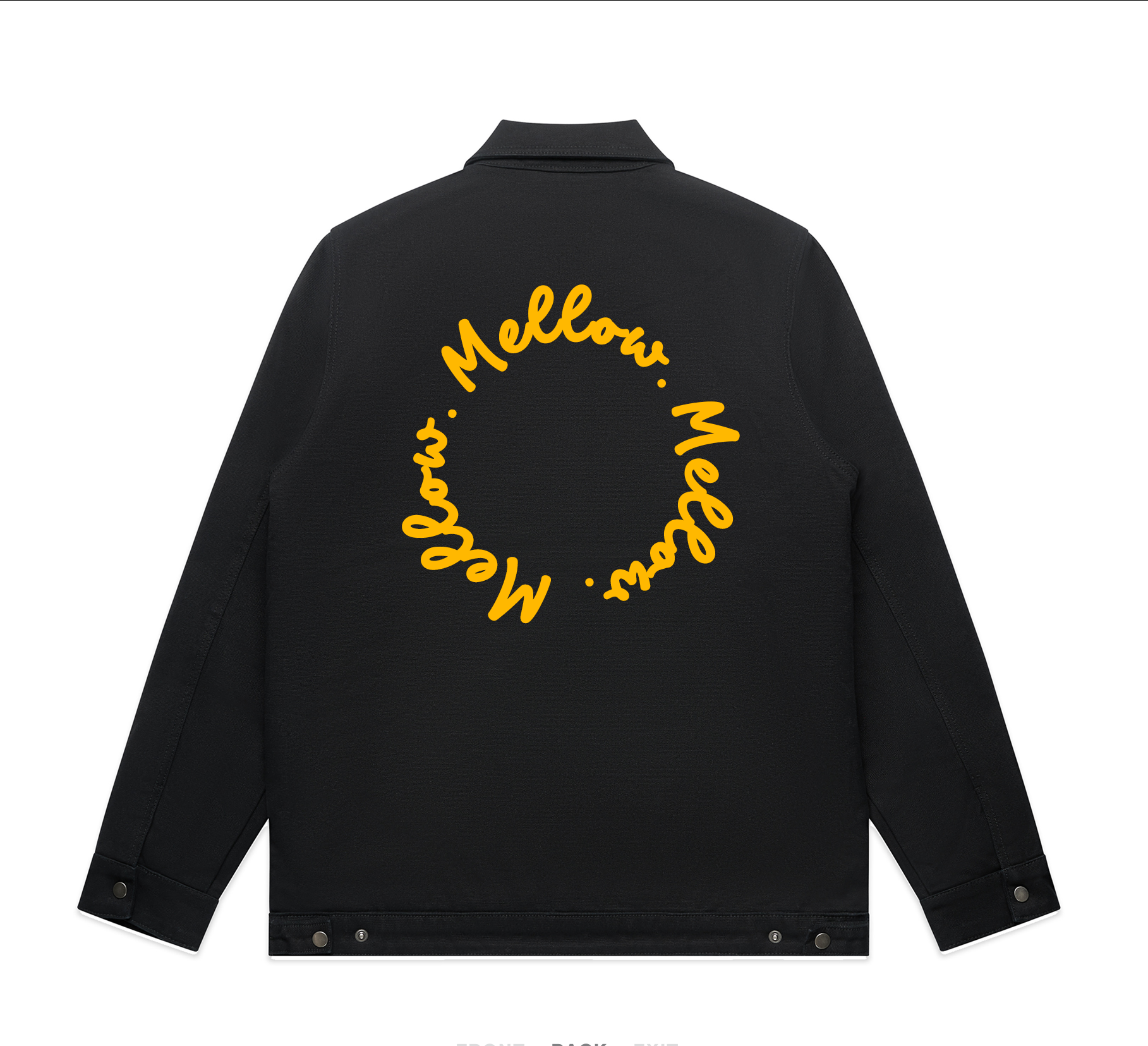Mellow Canvas Heavy Jacket (Black)