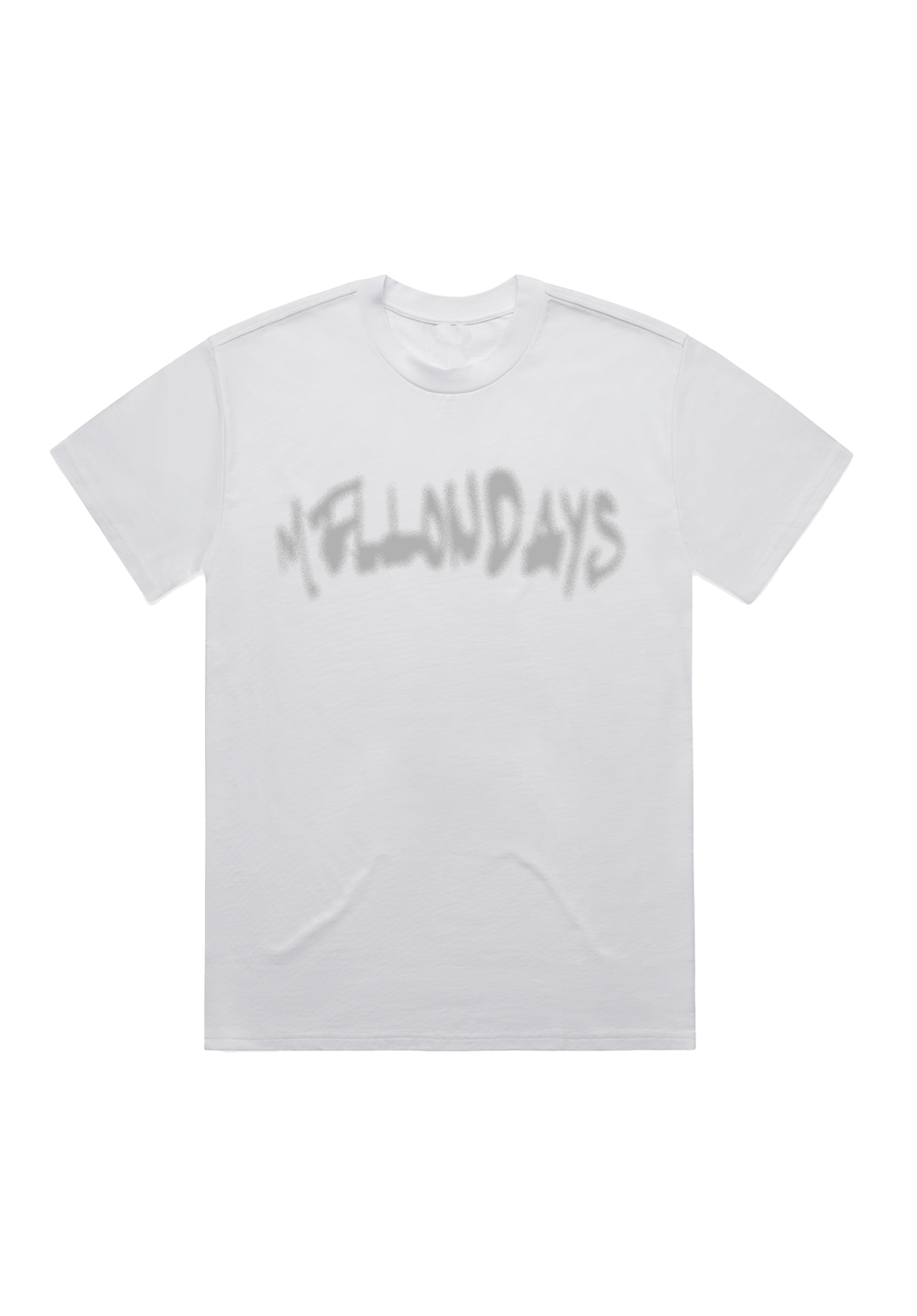 Blur Pop-Up Tee (Cement)