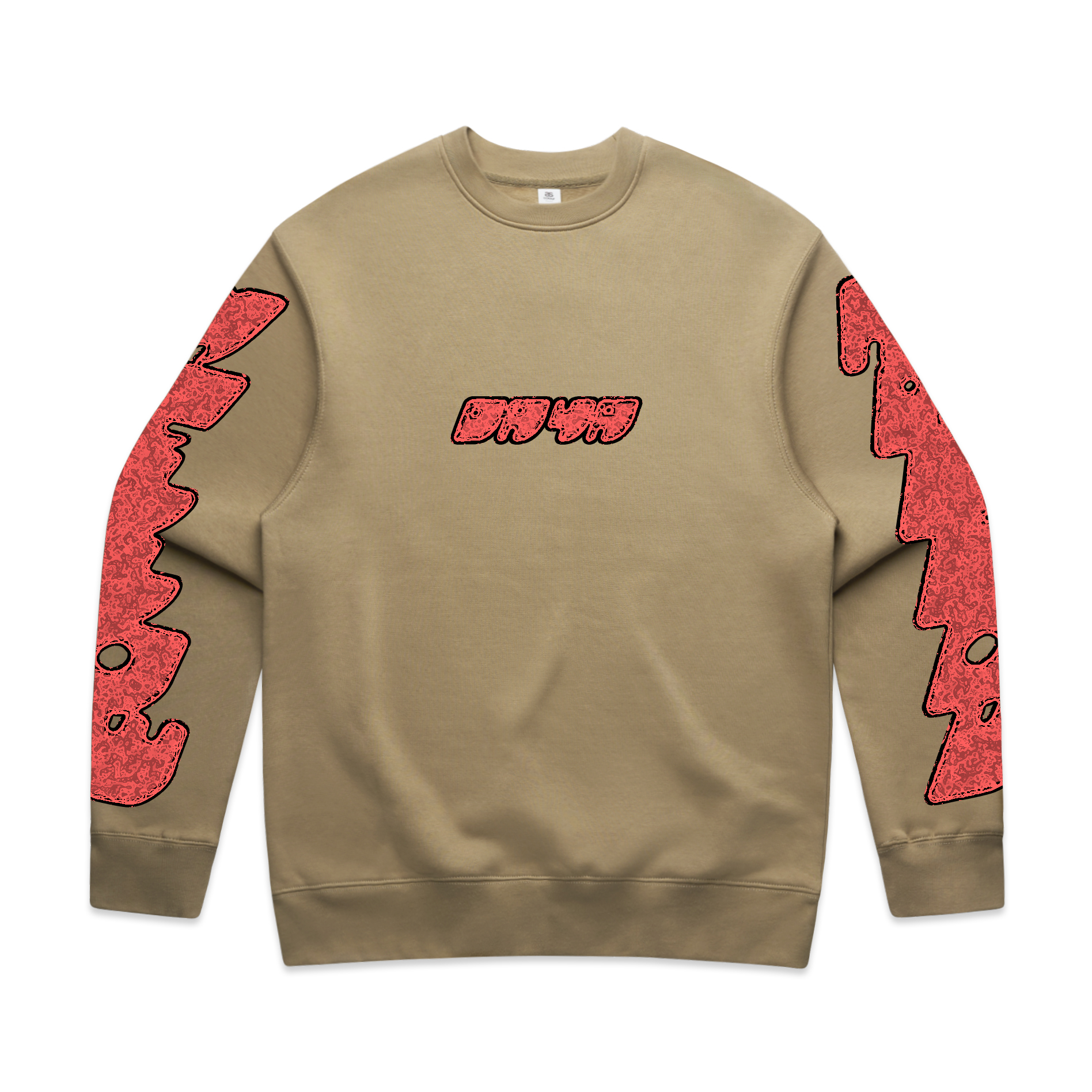 Stained Crewneck (Infrared)