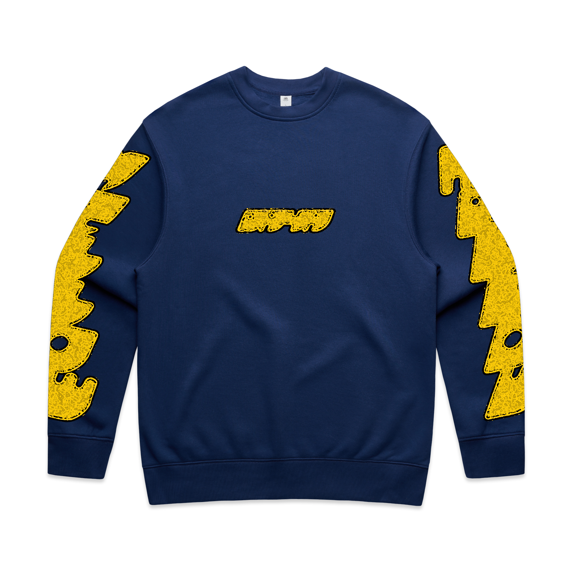 Stained Crewneck (Yellow)