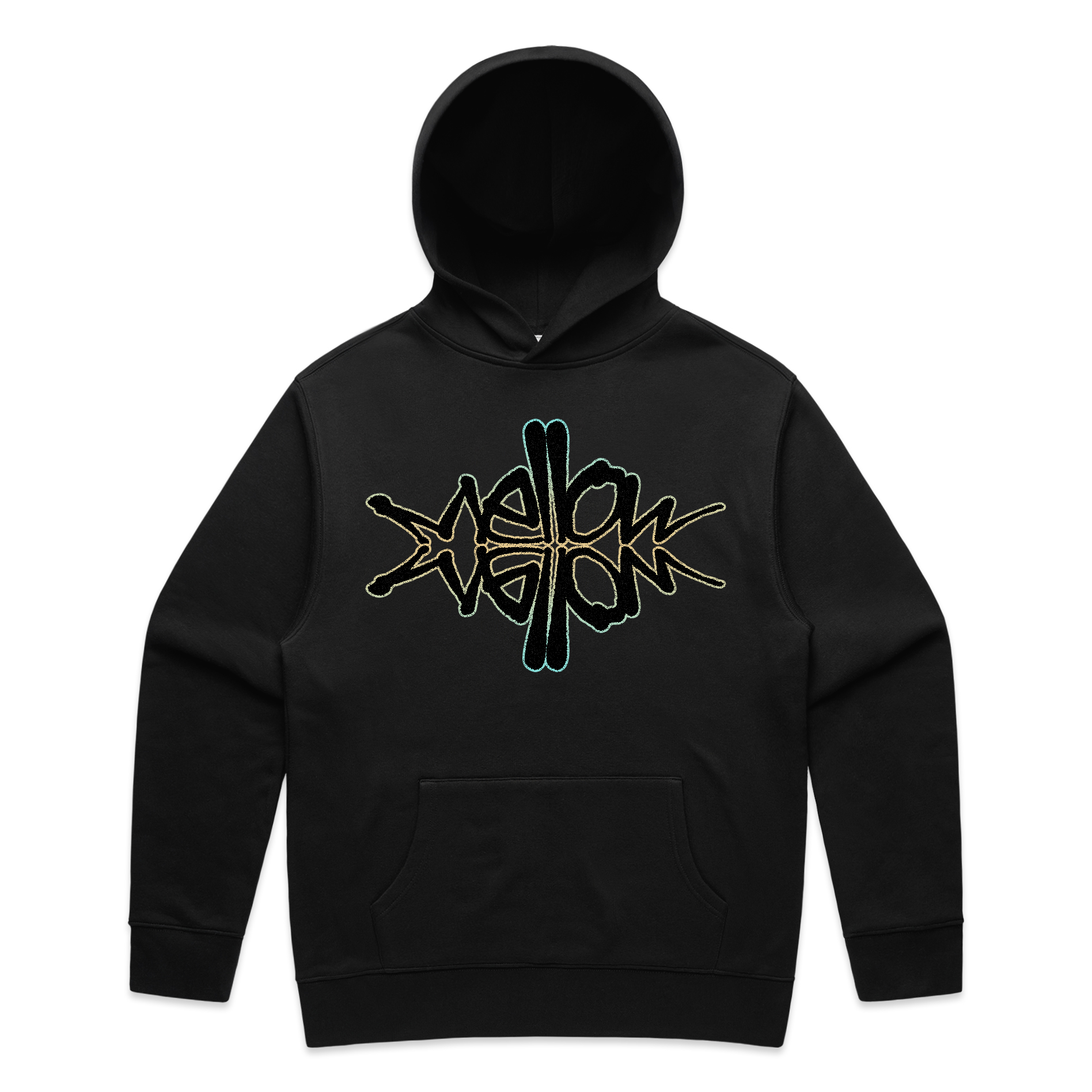 Flake Rhinestone Hoodie (Yellow)