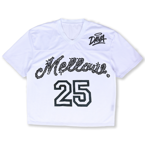 Daya x Mellow Varsity Jersey (White)