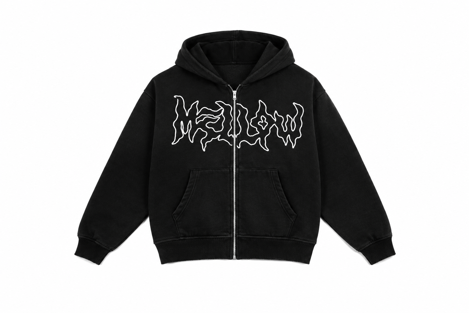 Shine Distressed Jacket (Black)