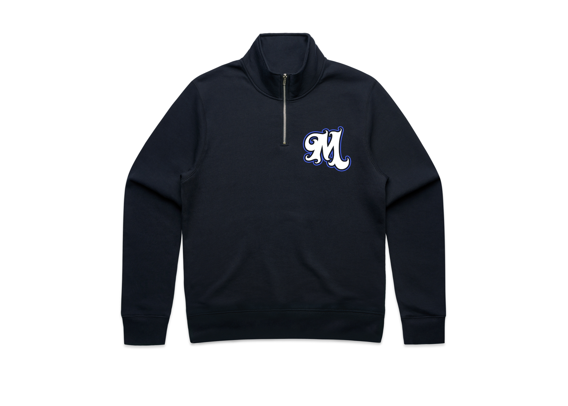 Flame Quarter-Zip (Navy)