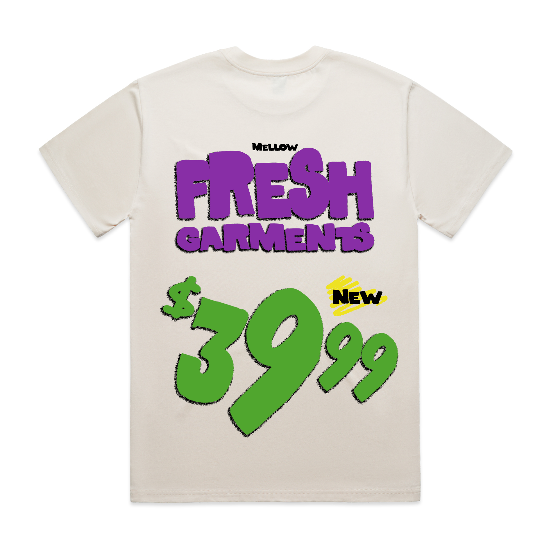 Fresh Garment Tee (Ecru)