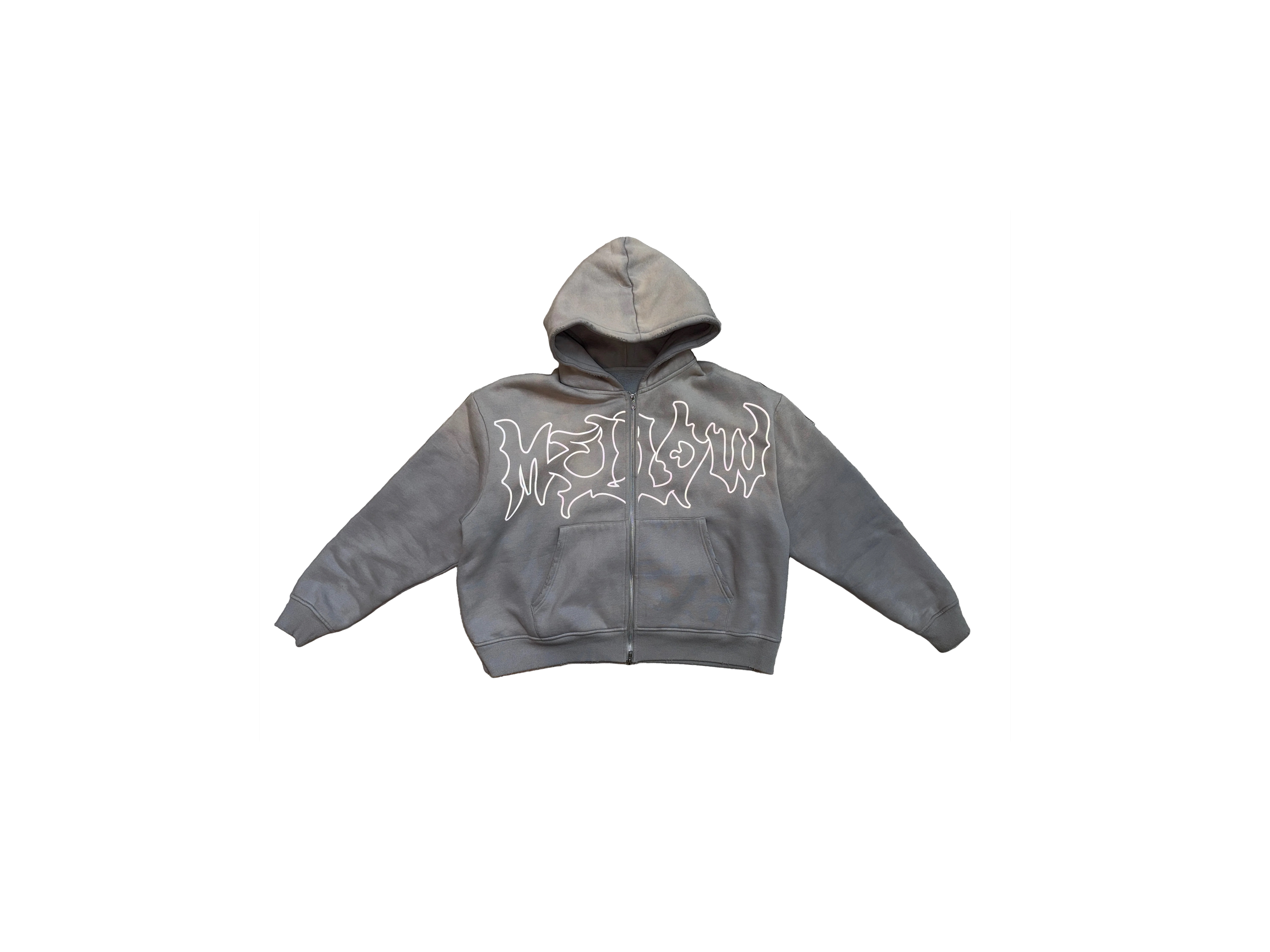 Shine Distressed Jacket (Cement)