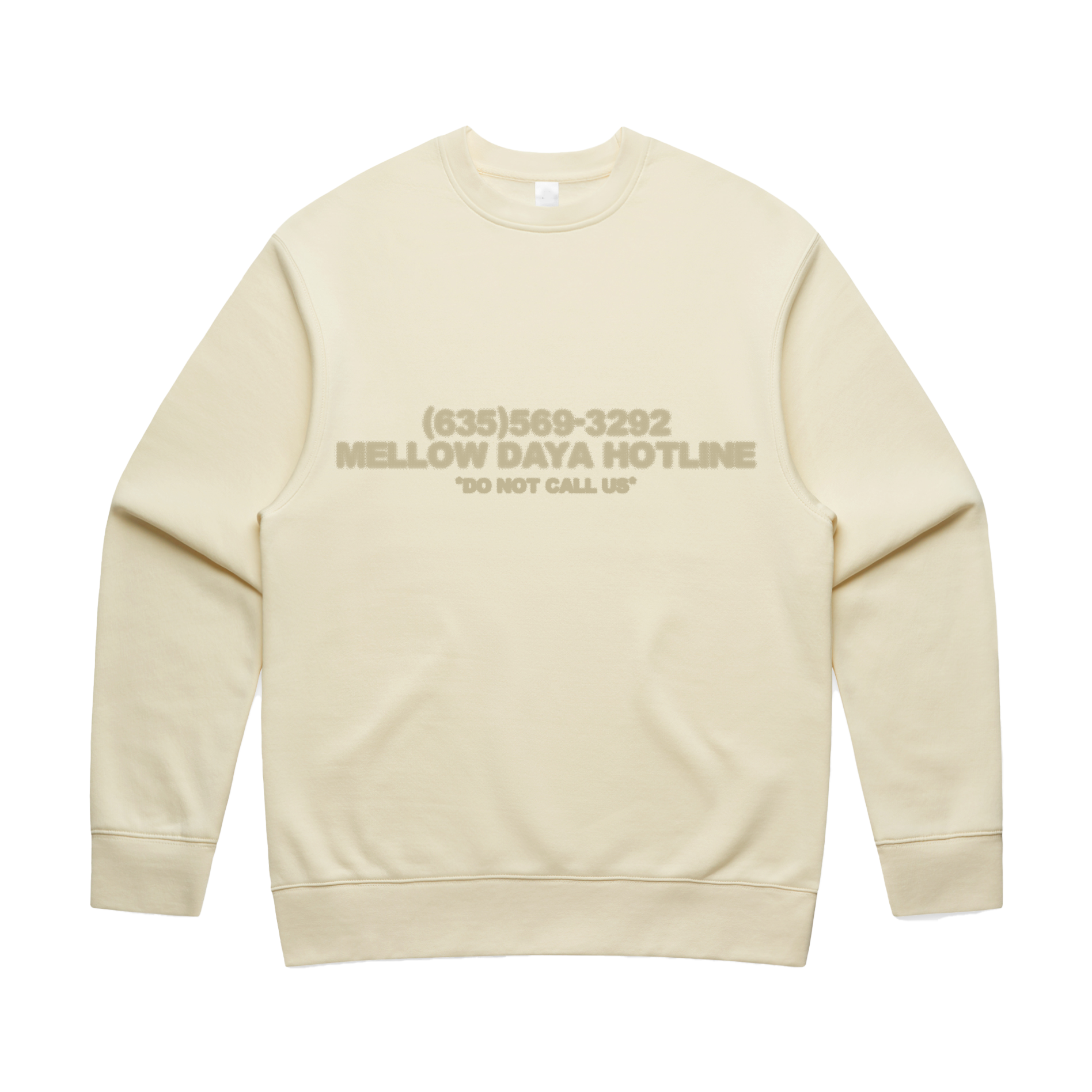 Hotline Crewneck (Cream)