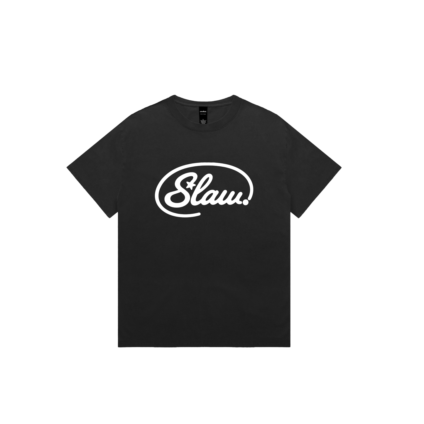 Slaw Stamp Tee (Faded Black)