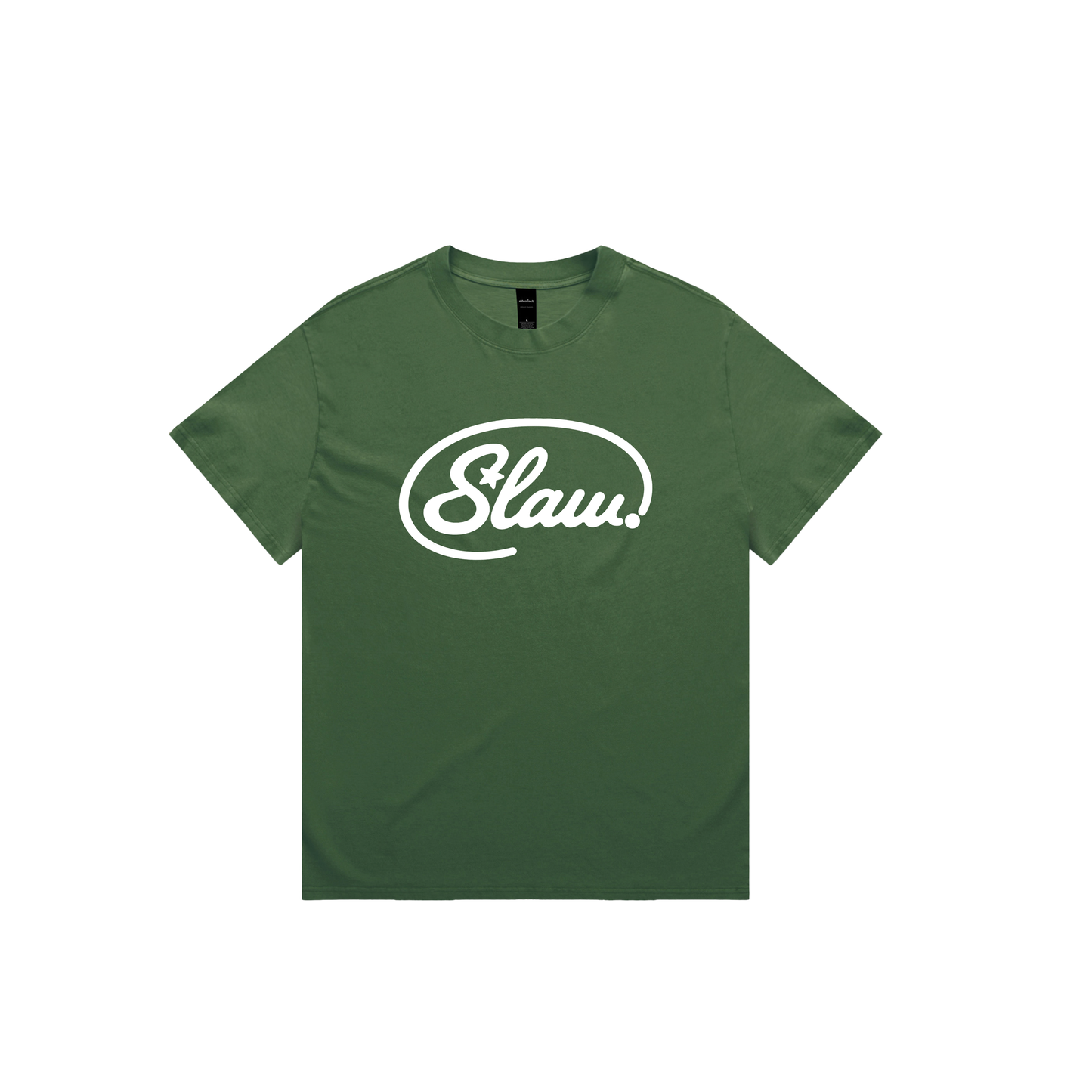 Slaw Stamp Tee (Faded Pine)