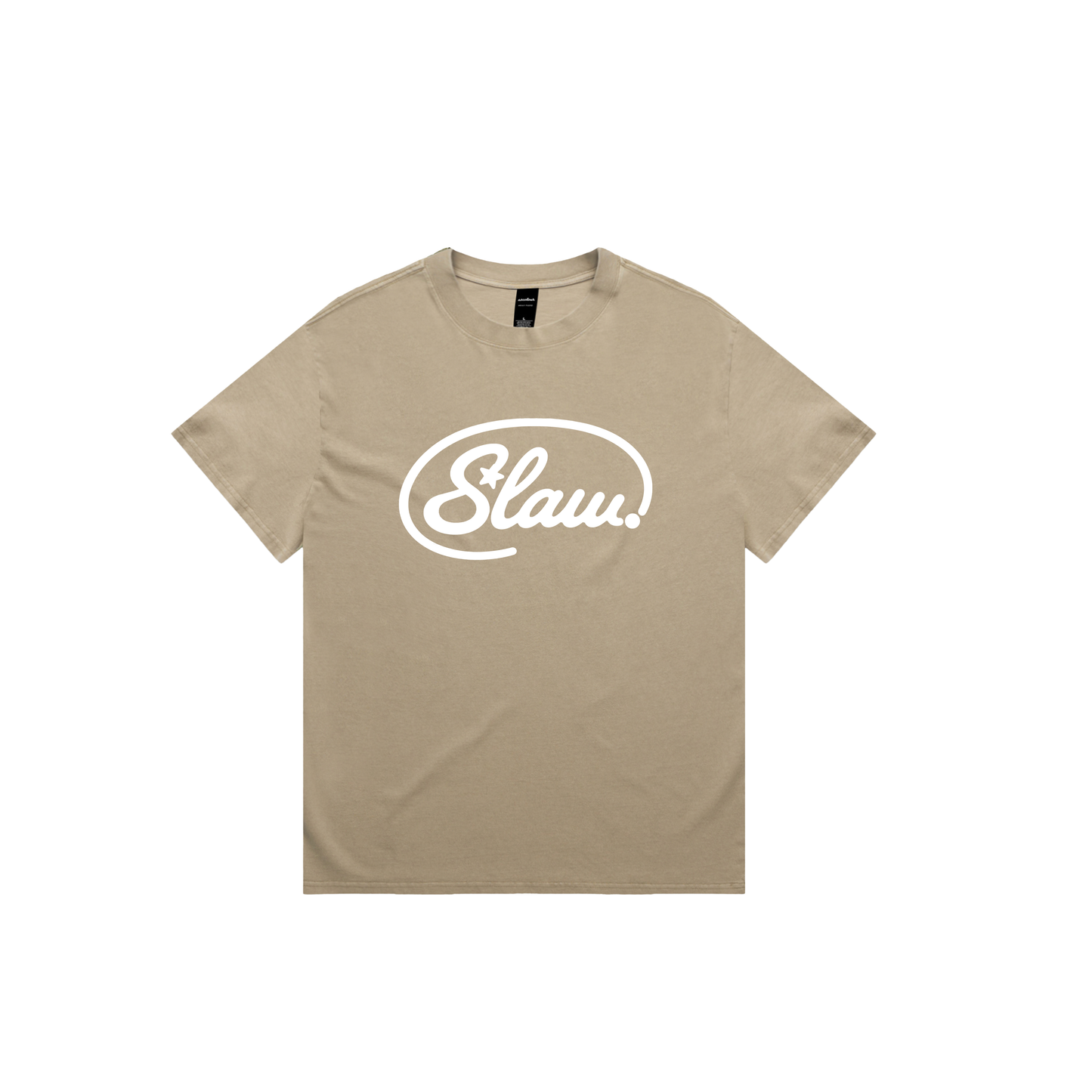 Slaw Stamp Tee (Faded Khaki)