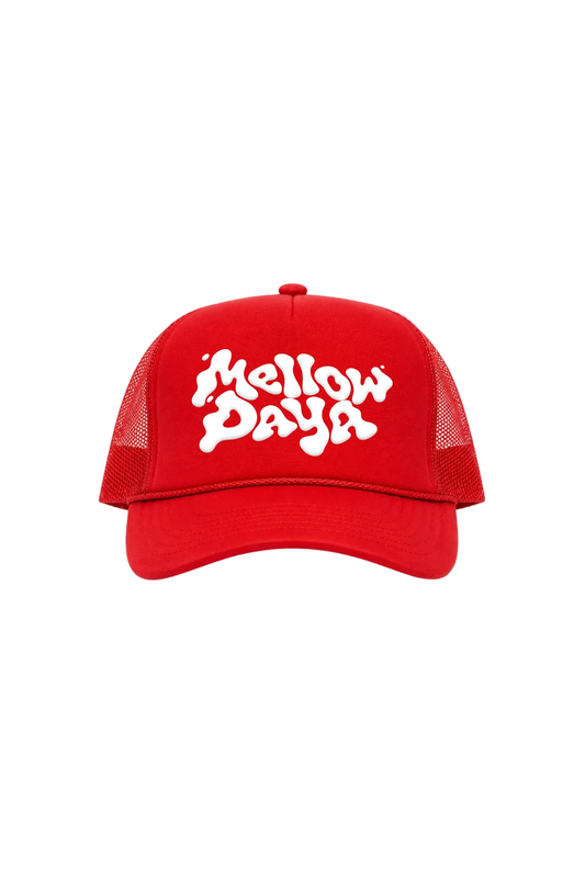 Stamp Trucker Hat (Chilli)