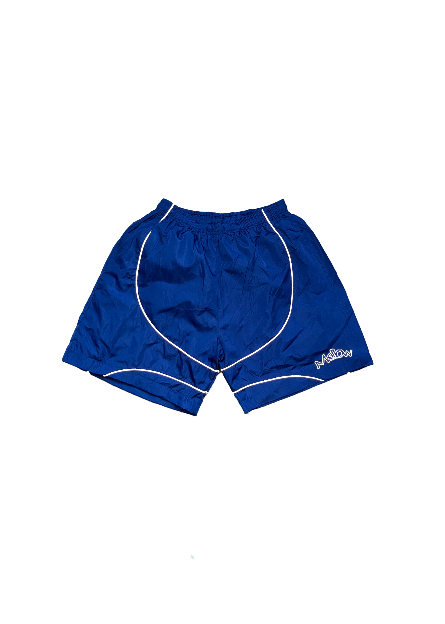 Mellow Poppin Windbreaker Shorts (Blue)