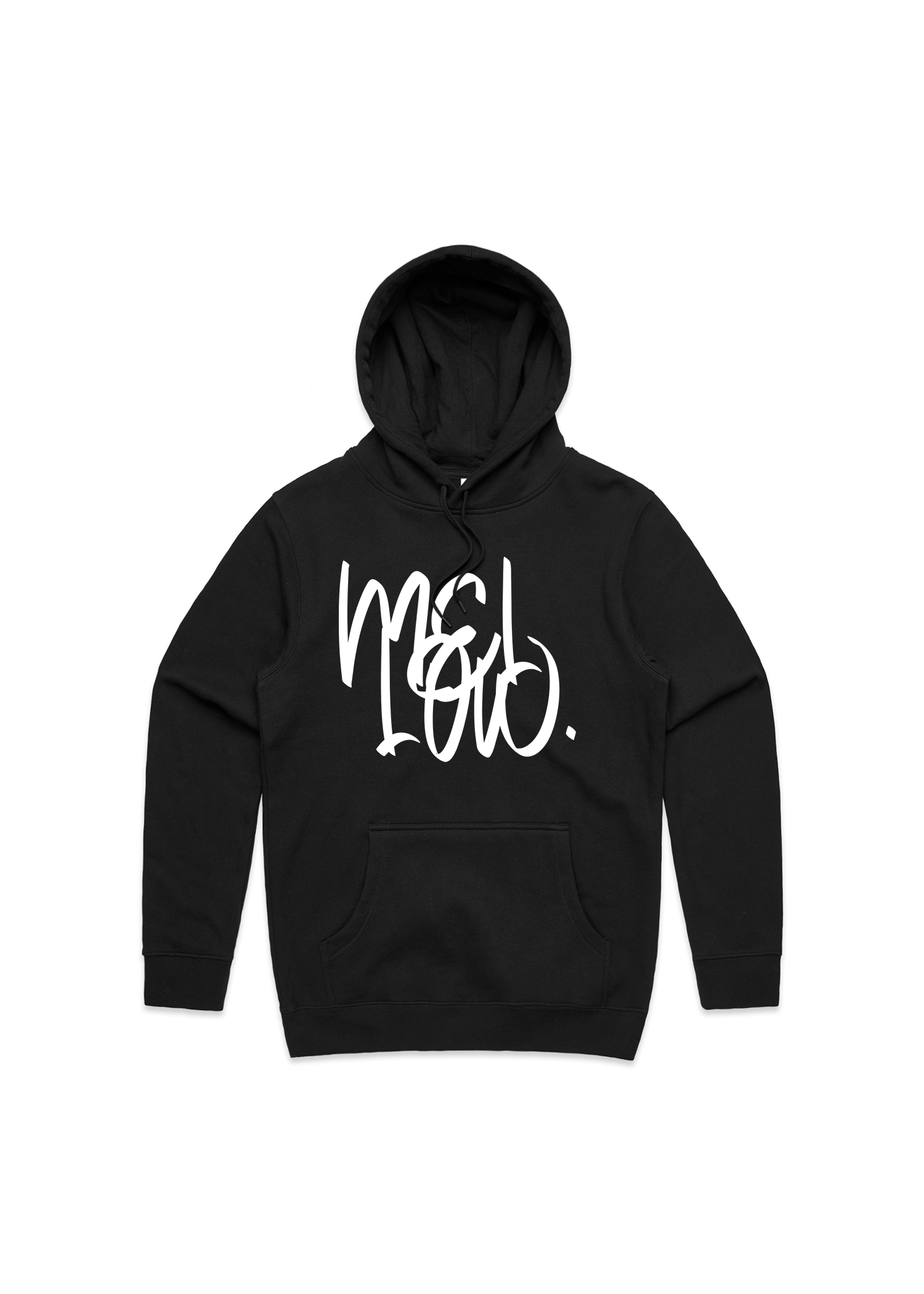 Archive Scribble Hoodie (Black)