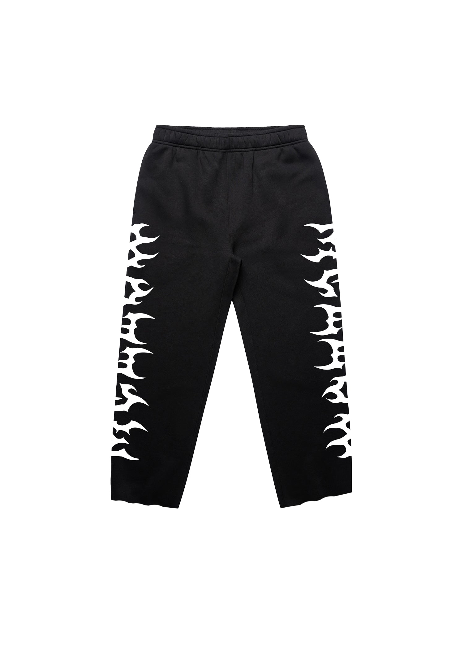 Mellow Baggy Capri (Black/White)