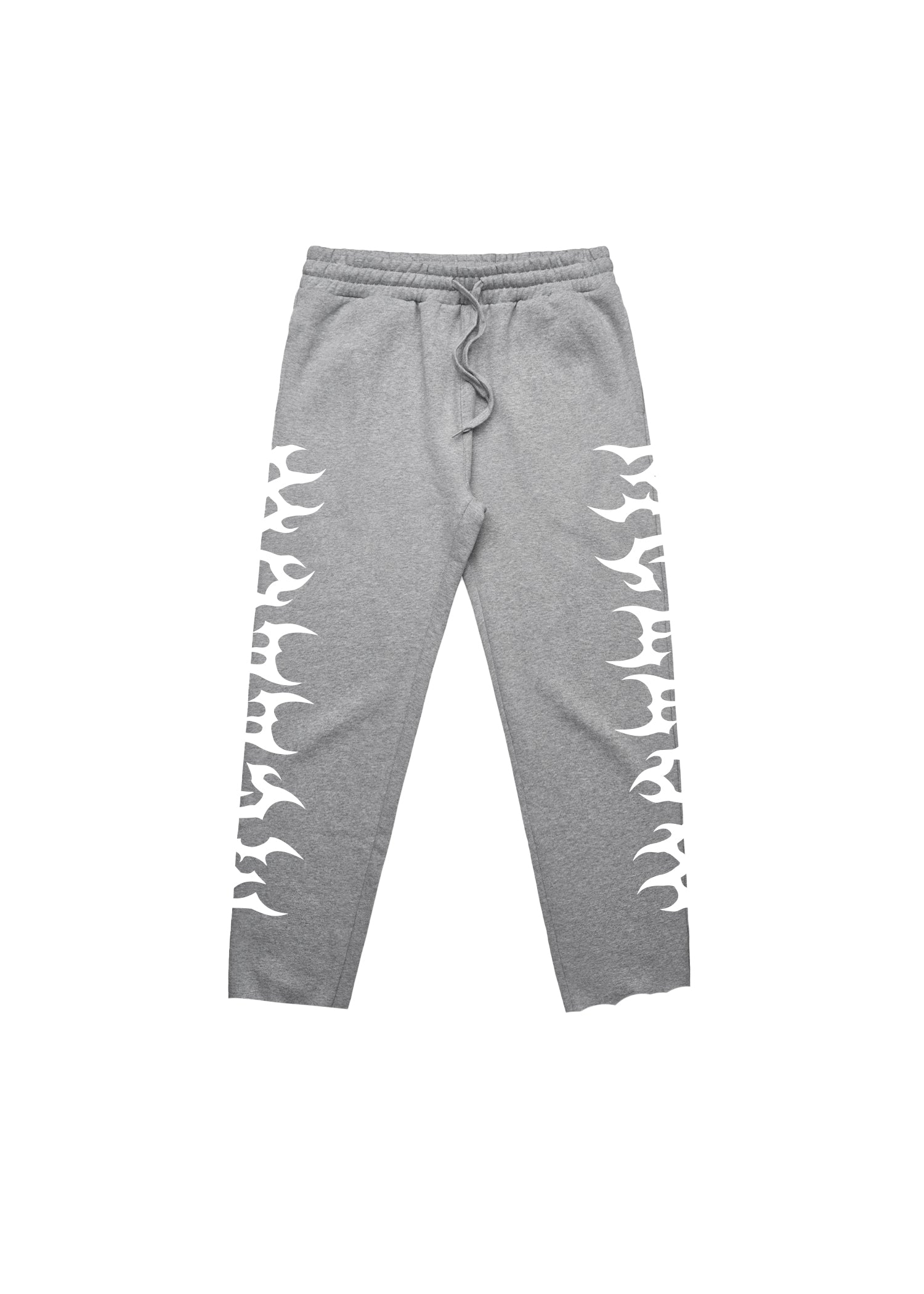 Mellow Baggy Capri (Gray/White)