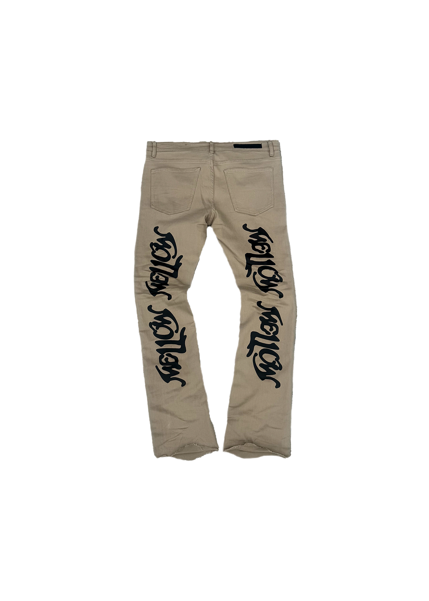Mellow Rockstar Flare Denim (Khaki)