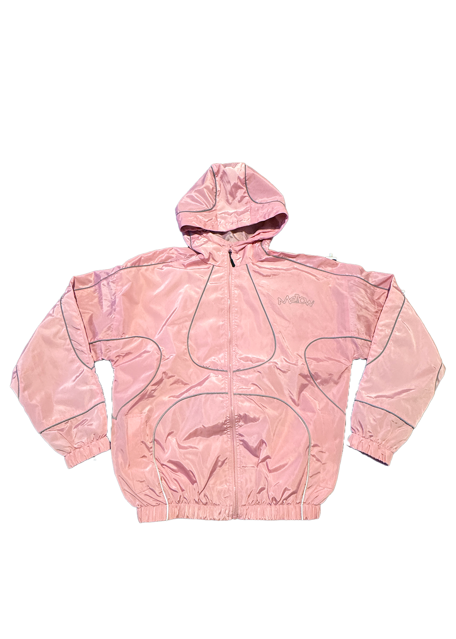 Mellow Poppin Windbreaker Jacket (Bubblegum)