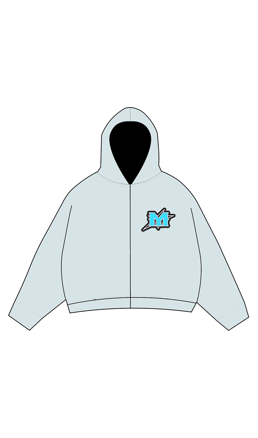 Star Power Jacket (Baby Blue)