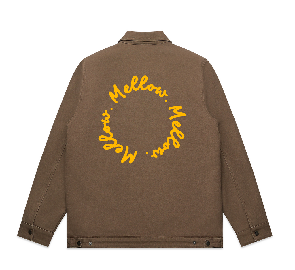 Mellow Canvas Heavy Jacket (Walnut)