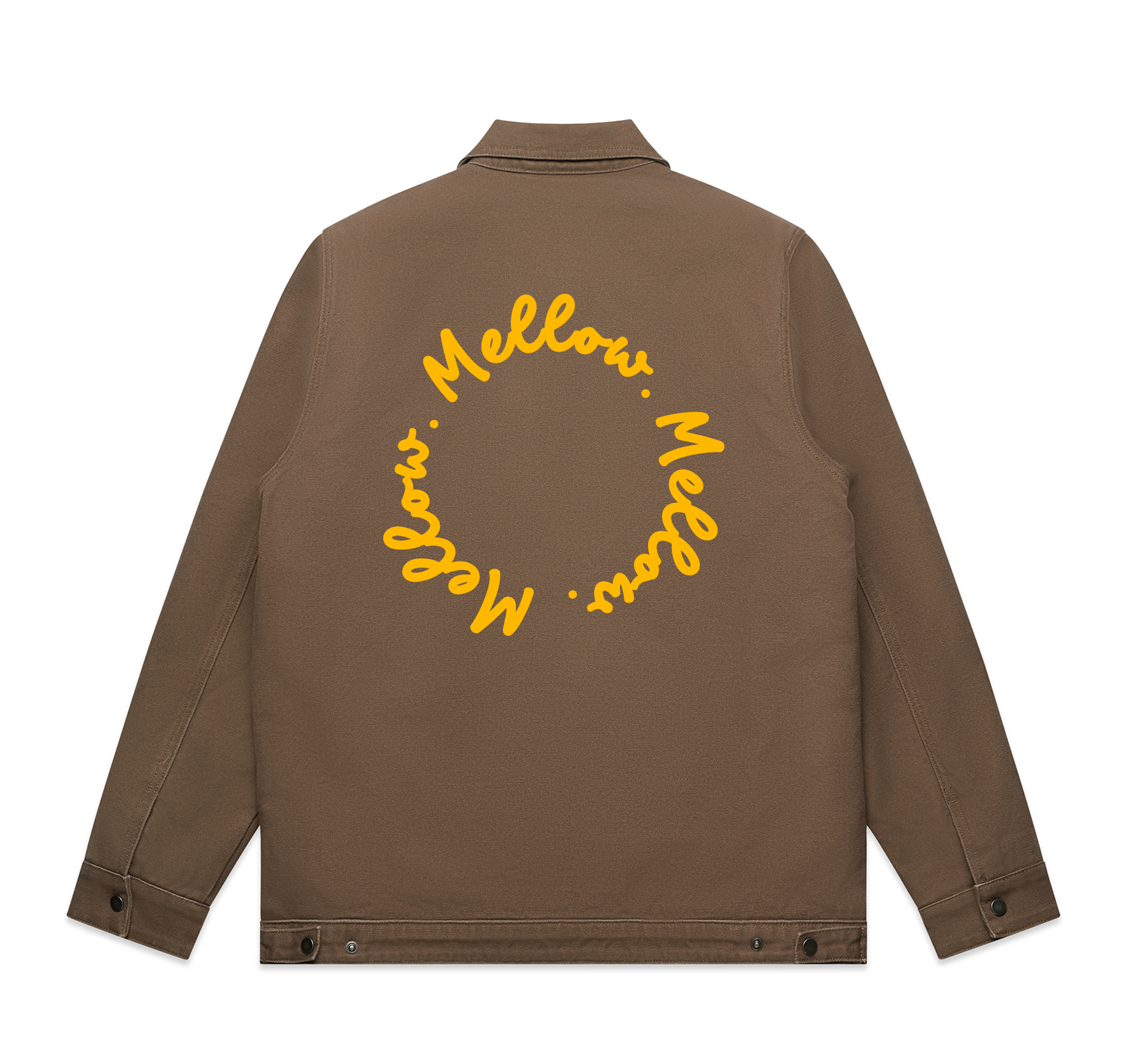 Mellow Canvas Heavy Jacket (Walnut)