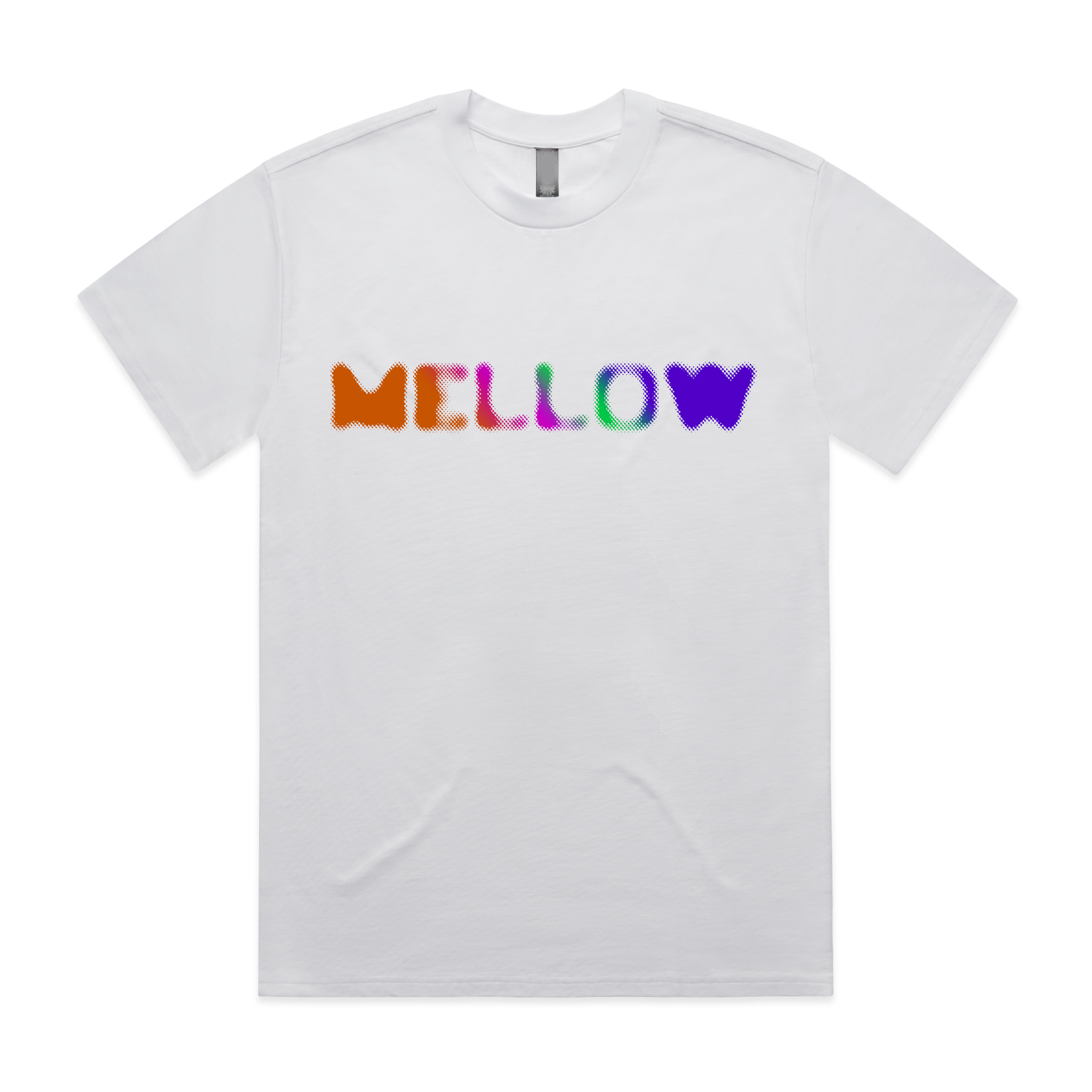 Mellow Thermal-Vision Tee (White/Orange Multi)