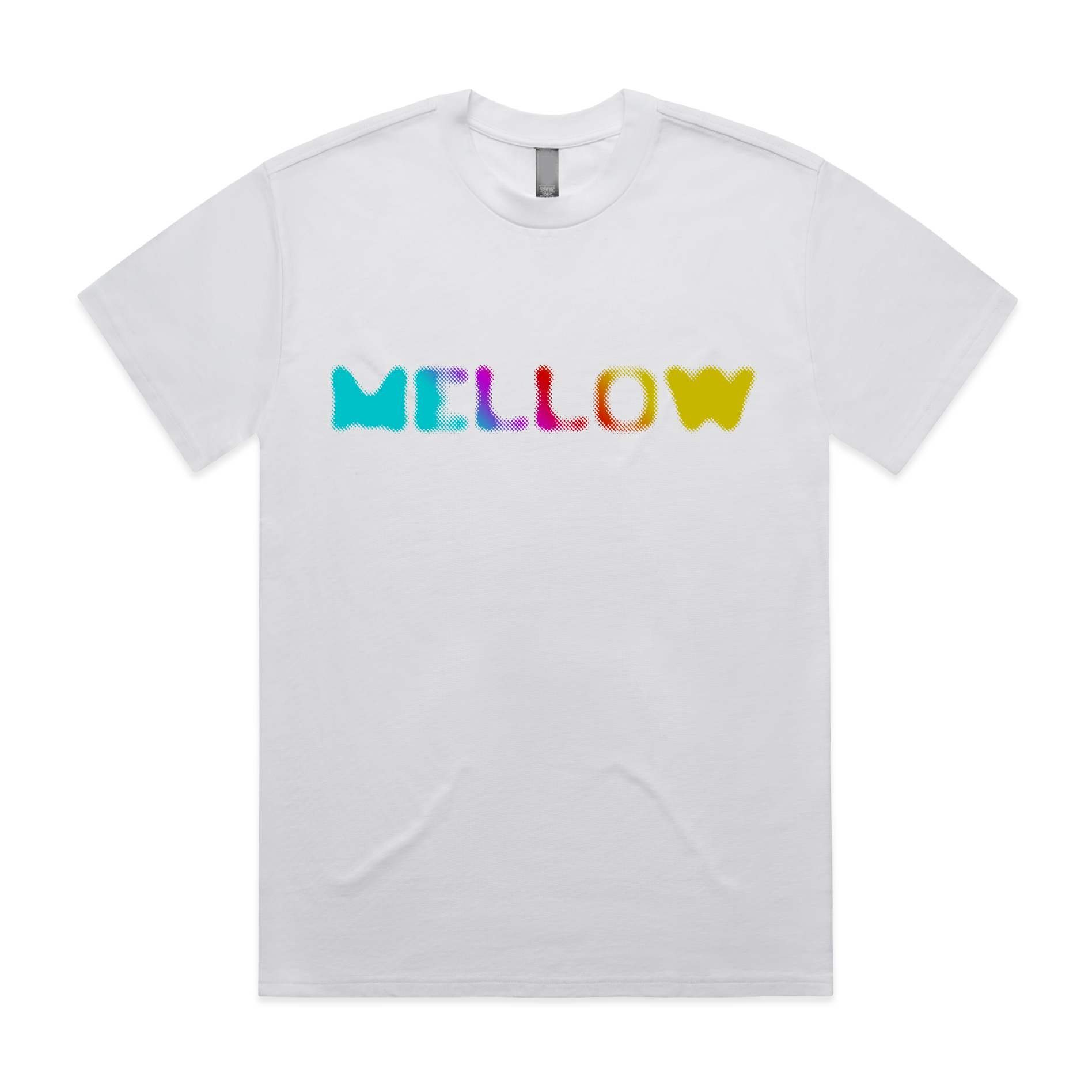 Mellow Thermal-Vision Tee (White/Blue Multi)