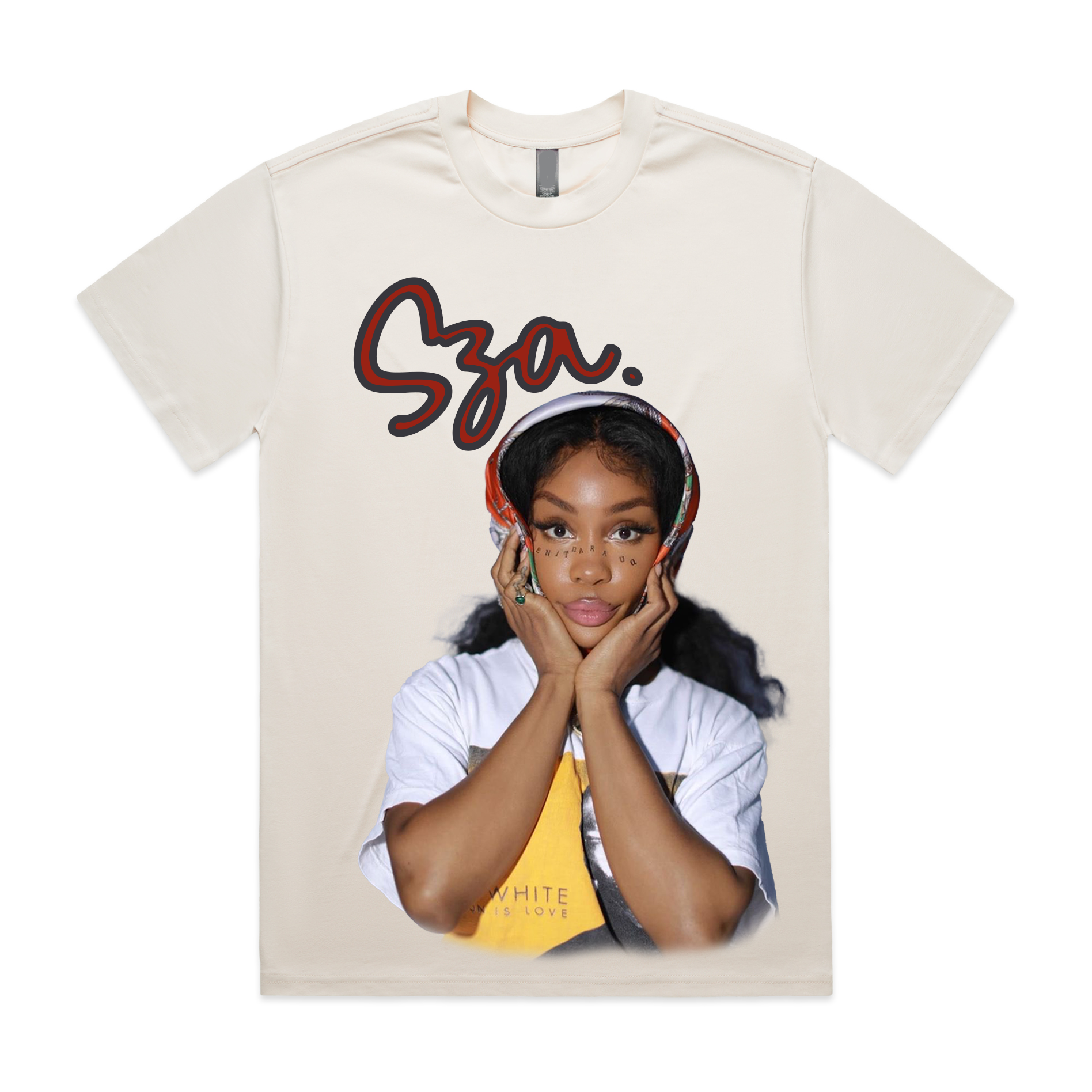 Sza Icon Tee (Ecru)
